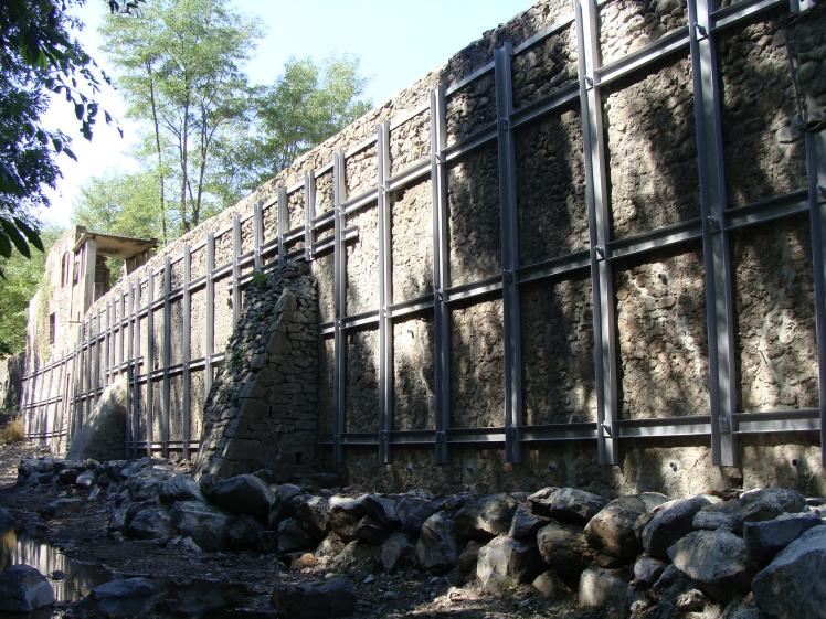 Confortement d'un ouvrage inscrit à l'inventaire des monuments historiques