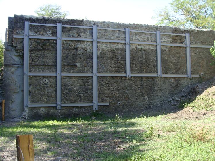 Confortement d'un ouvrage inscrit à l'inventaire des monuments historiques