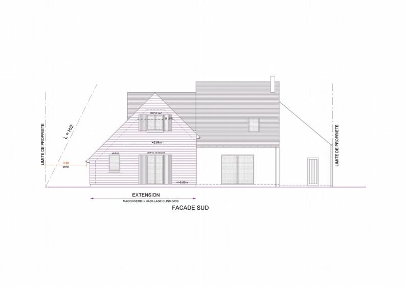 Elévation projet