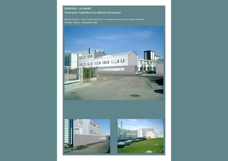 Agence d'Architecte DPLG à Paris - Architecture Bureaux - Soizic Lebigot