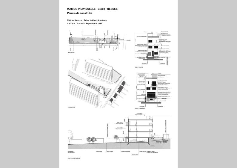 Agence d'Architecte DPLG à Paris – Permis de construire - Soizic Lebigot