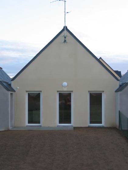 PONTCHÂTEAU-LES CORMIERS-CÔTÉ JARDIN-PIGNON T3