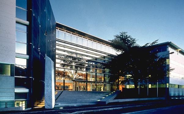 NANTES - BUREAUX - MINISTÈRE DES AFFAIRES ÉTRANGÈRES - BREIL IV - FAÇADE HALL