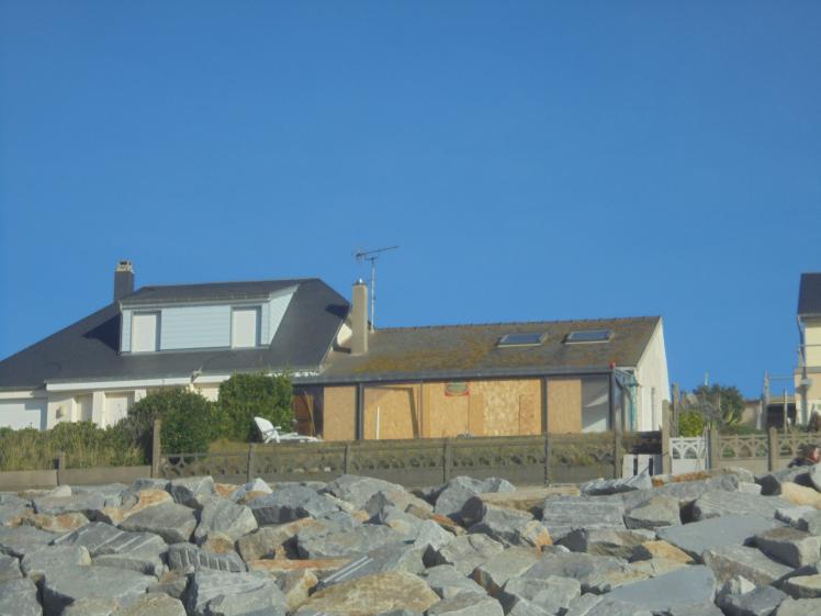 Vue Avant Travaux depuis la Plage