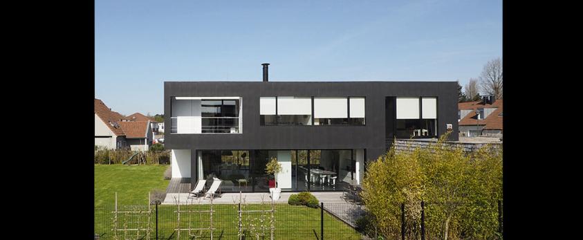 maison contemporaine en ossature bois
