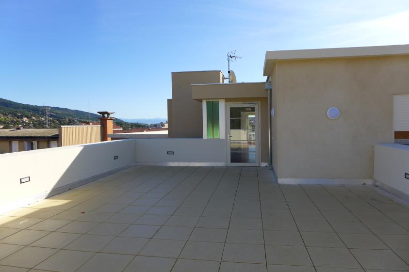 vue de la terrasse "solarium"