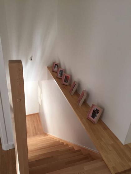 escalier d'accès aux chambres