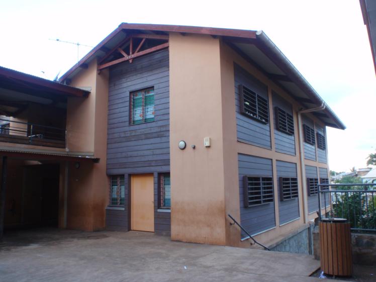 groupe scolaire de Koungou (20 classes) - vue d'un bloc primaire