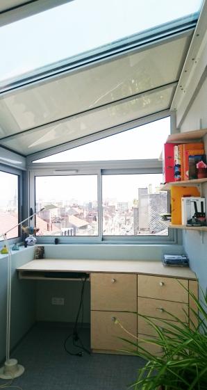 Après les travaux, côté bureau