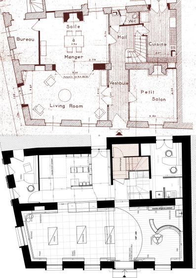 Plans avant/après
