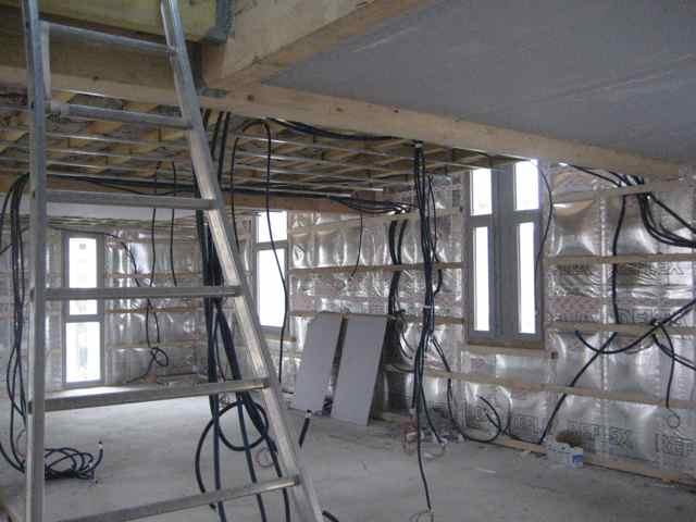 isolation intérieure par ouate de cellulose insufflée