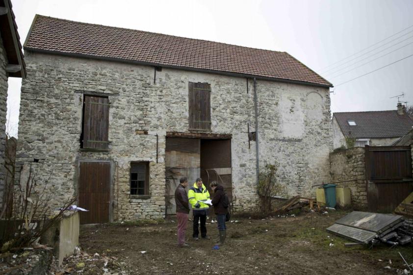 la grange avant travaux