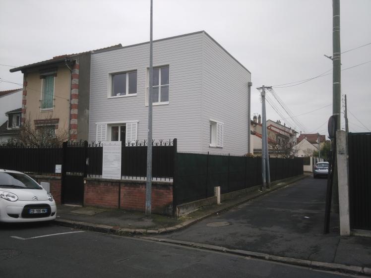 Façade Est - Surélévation - Maison L
