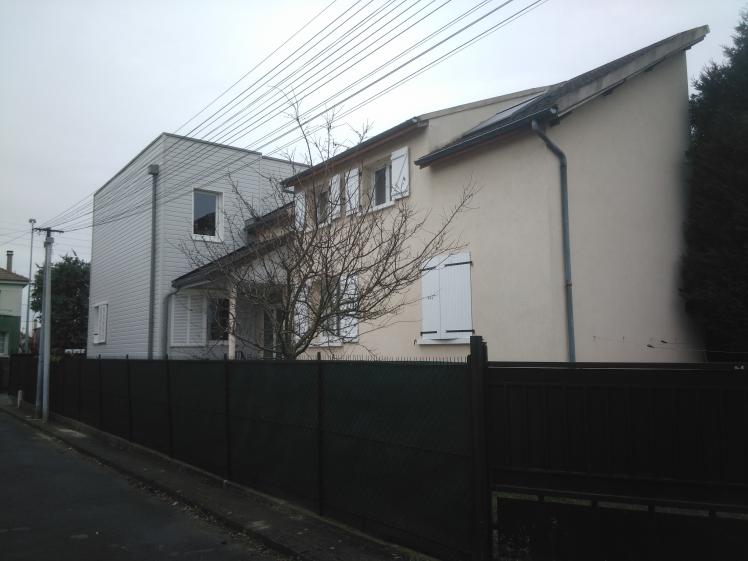 Façade Ouest - Surélévation - Maison L 
