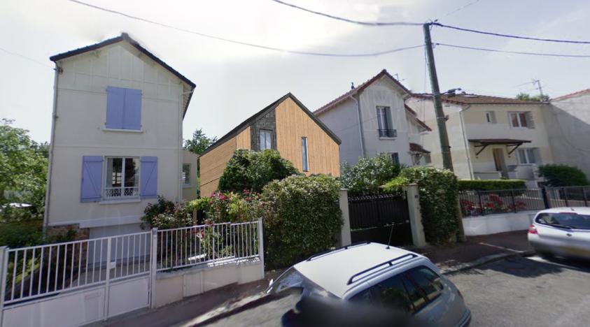 Maison AV - Perspective d'insertion du projet