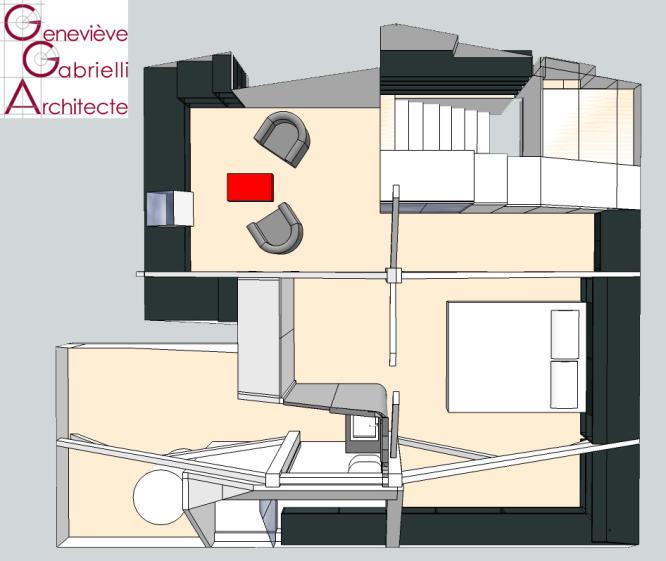 Combles T - Plan