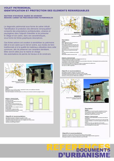 Cahier de valorisation patrimoniale communale donnant des recommandations et des