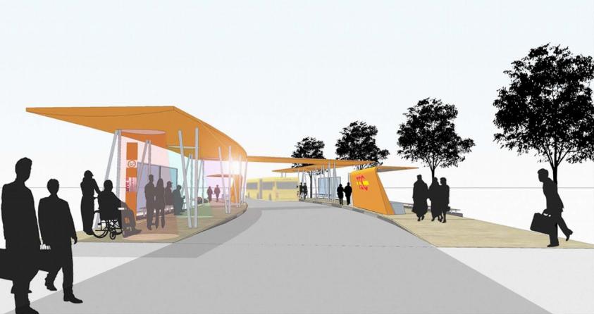 Nouvelle station de bus