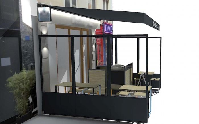 Aménagement de la terrasse