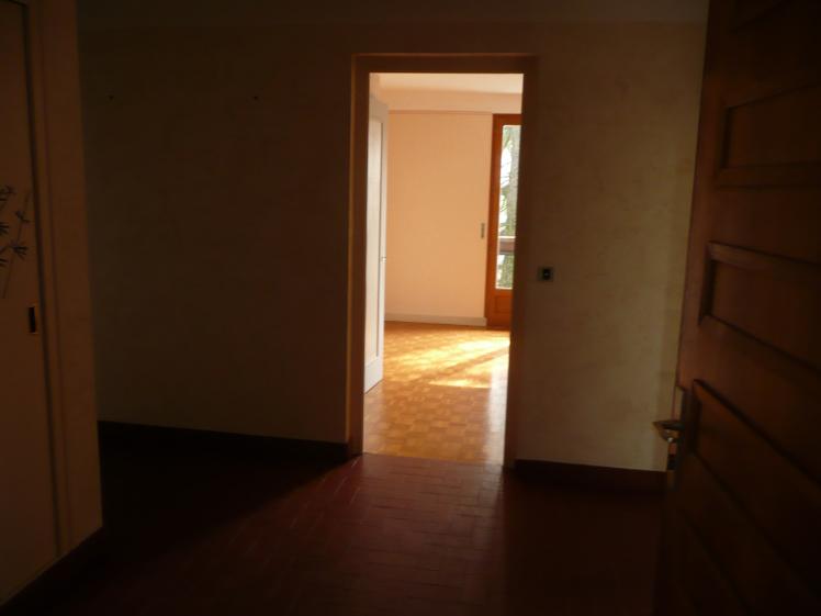 La vue depuis l'entrée avant les travaux