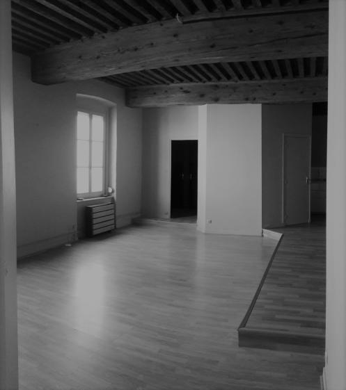 Le séjour avant travaux - vue 1