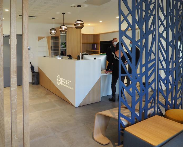 La banque d'accueil