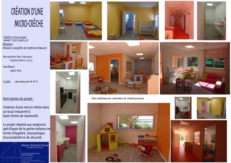 Création d'un micro-crèche
