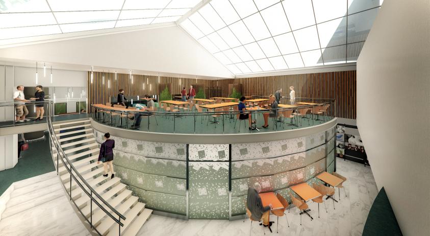 Réaménagement de la cafétaria