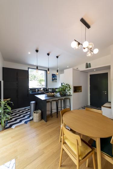 rénovation et extension d'une maison à Ecully