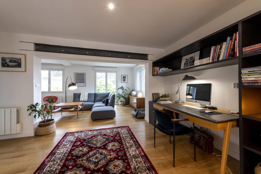 rénovation et extension d'une maison à Ecully
