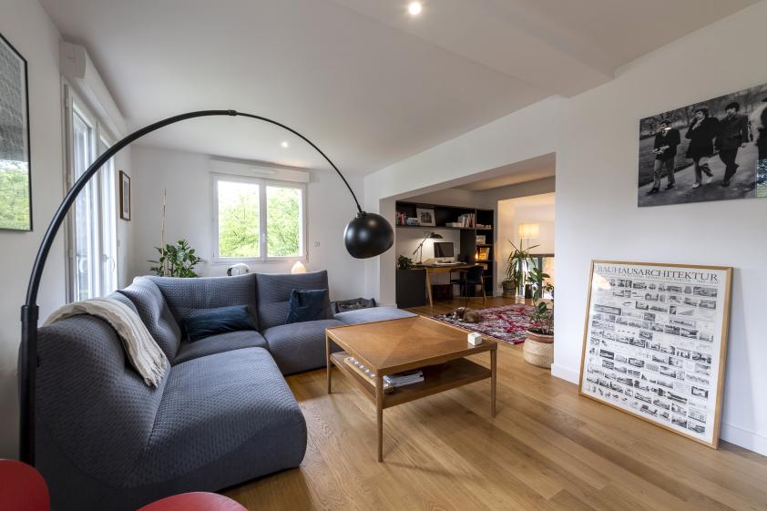 rénovation et extension d'une maison à Ecully
