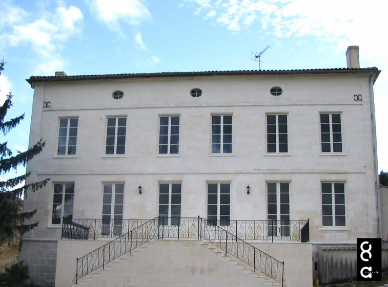 façade sud après travaux