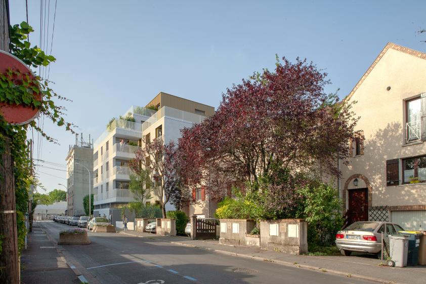 Perspective depuis la rue Raspail