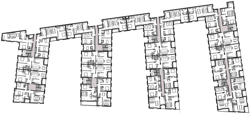 Plan d'étage courant