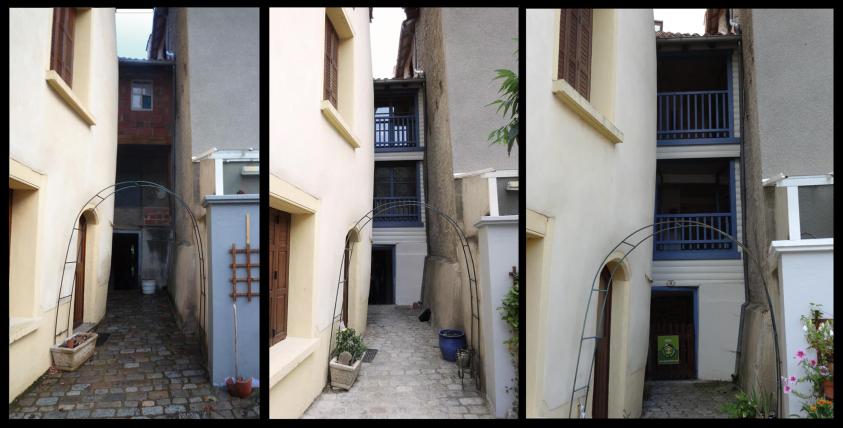 rénovation coté ruelle  