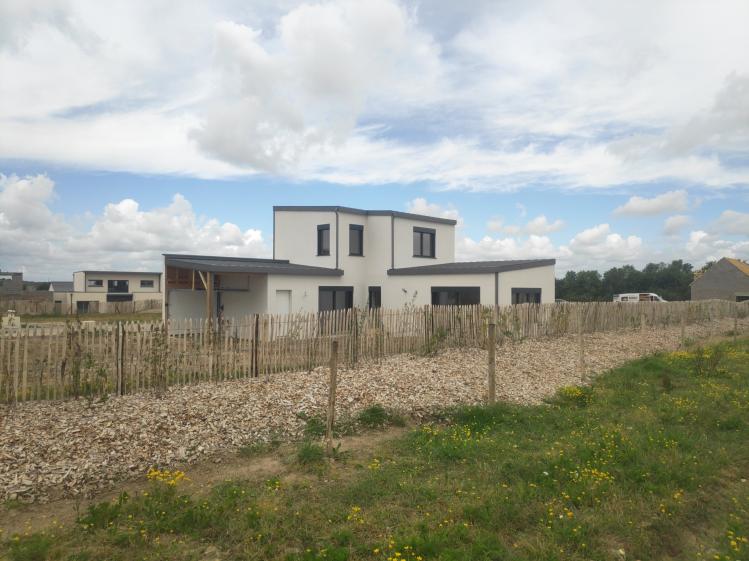 Maison passive ossature bois - biosourcée et économe