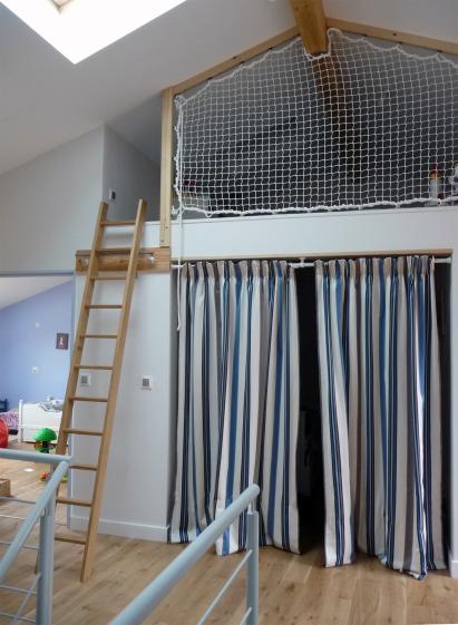 palier avec la mezzanine jeux
