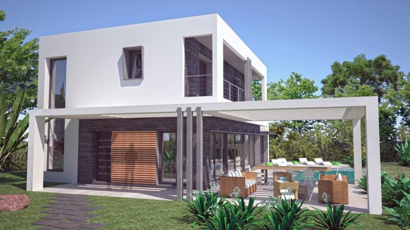 3D Façade Ouest 