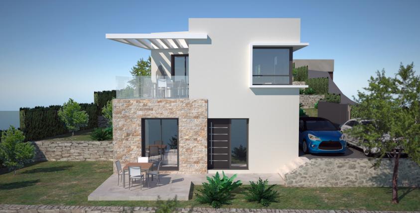 Visuel 3D Façade SUD