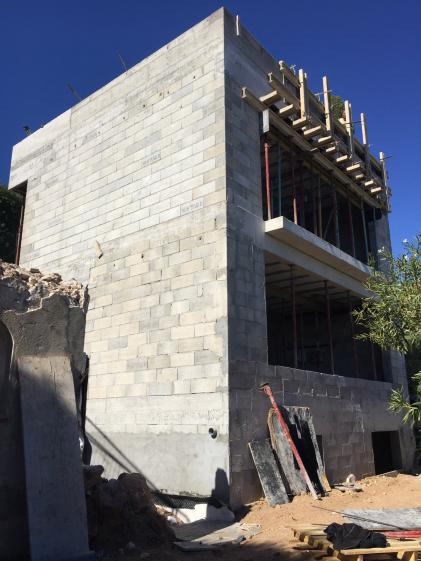 Chantier en cours (gros oeuvre)