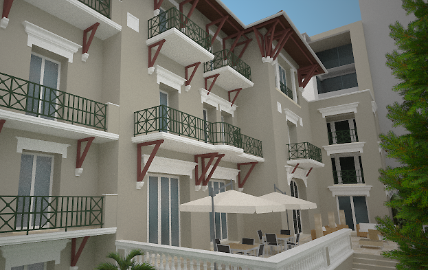 Modélisation 3D (Av. Guy Maupassant)