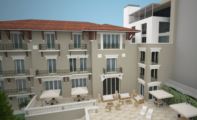 Modélisation 3D (Av. Guy Maupassant)