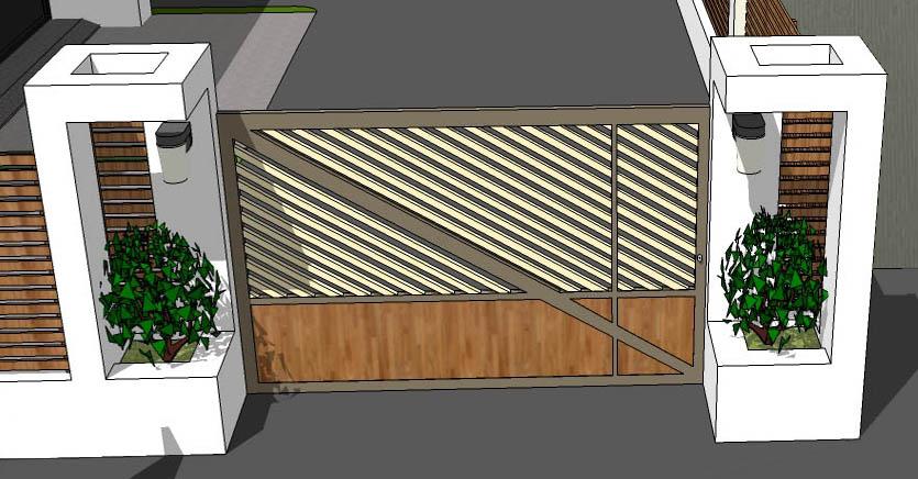Modélisation 3D du portail