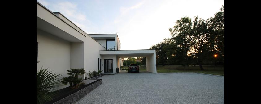Villa d'exception à porte à faux