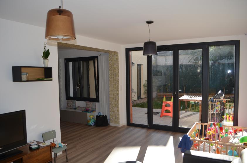Le salon après travaux