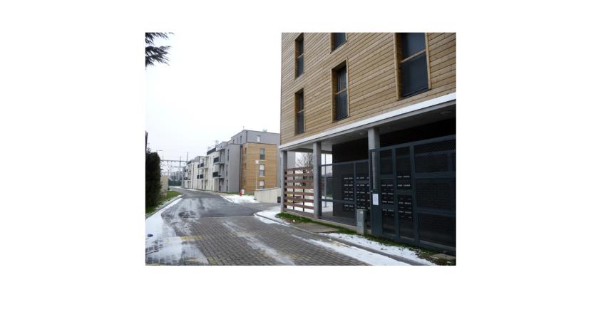 Projet de 47 logements collectifs - Vue depuis l'exterieur