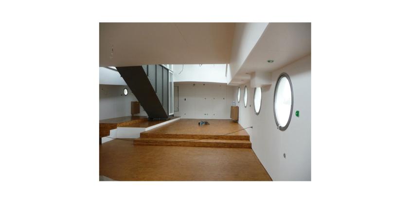 Phase chantier - Espace entrée  - cuisine 