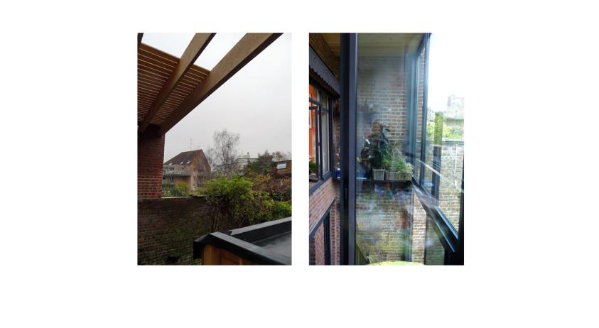 Extension en ossature bois - Phase chantier