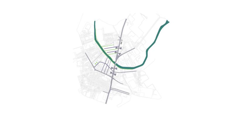 Étude pour la restructuration du quartier du pont 