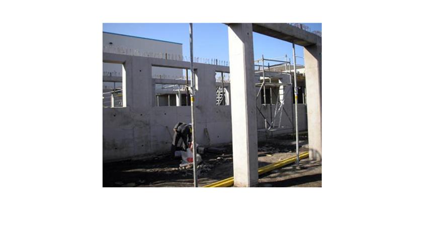 Plateforme logistique, bureaux et parkings - Phase chantier